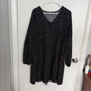Black Polka Dot Dress